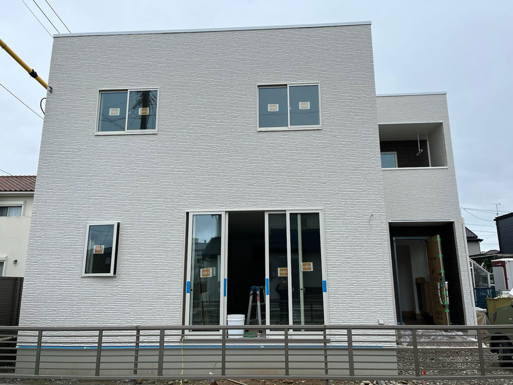 □静岡県,浜松市浜北区～□モダンシンプルホワイトハウス□ | 施工実績